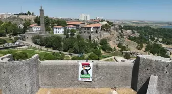 Diyarbakır'da Hamas liderine destek