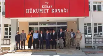 Elazığ Valisi Numan Hatipoğlu, Keban ilçesini ziyaret etti