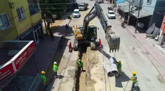 MESKİ, Mersin Akdeniz ilçesinde yağmur suyu ve kanalizasyon çalışmalarına devam ediyor