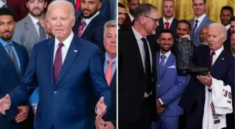 ABD Başkanı Joe Biden, katıldığı etkinlikte sahneden nasıl ayrılacağını bilemedi ve 'şimdi ne yapıyorum?' diye sordu