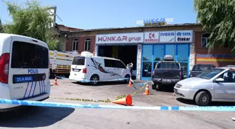 Erzurum'da Oto Tamiri Yapılan İş Yerine Silahlı Saldırı