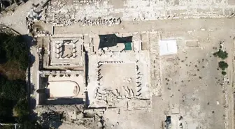 Stratonikeia Antik Kenti'nde 1414 yıllık sütunlar eski ihtişamına kavuşturulacak