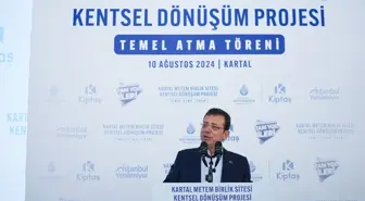 Kartal Metem Birlik Sitesi'nin temeli atıldı