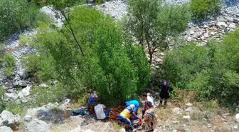 Konya'da çaya giren çocuk boğuldu