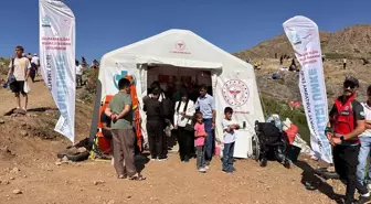 Hakkari'deki Cilo Festivali'nde 406 Kişiye Sağlık Hizmeti Verildi