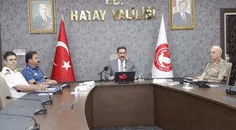 Hatay'da Asayiş ve Güvenlik Toplantısı Düzenlendi