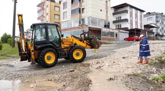 Fatsa'da Şiddetli Yağış Sonucu Hasar Meydana Geldi