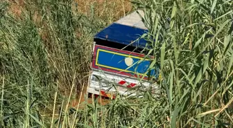 Şanlıurfa'da sulama kanalına devrilen kamyonetin sürücüsü yaralandı