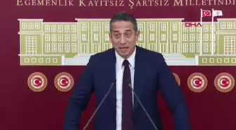 CHP Grup Başkan Vekili Ali Mahir Başarır, TBMM Başkanlığı'nın Anayasa Mahkemesi kararını görüşmek için Genel Kurulu toplantıya çağırmasını istedi