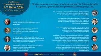 Filistinli Yönetmenler Dostluk Film Festivali'nde Buluşuyor