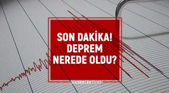 Hatay'da deprem mi oldu, kaç şiddetinde? 13 Ağustos Hatay'da nerede deprem oldu?