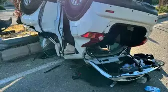 Kırşehir'de Jeep Takla Attı: 2 Kişi Yaralandı