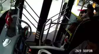 Otobüs Şoförü Fenalaşan Kadını Hastaneye Yetiştirdi