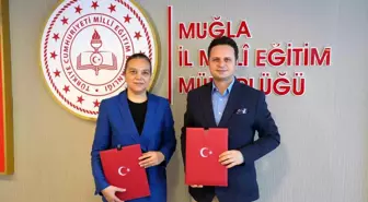 Muğla İl Milli Eğitim Müdürlüğü ile İŞKUR Arasında Mesleki Eğitim Protokolü İmzalandı