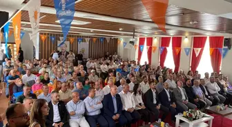 Antalya ve Burdur'da AK Parti'nin 23. kuruluş yıl dönümü kutlandı