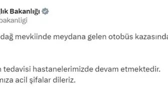 Sağlık Bakanlığı'ndan Malatya'daki Otobüs Kazası Hakkında Açıklama