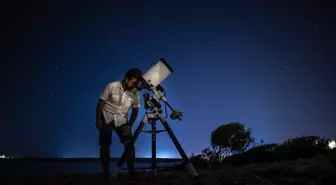 Didim'de Perseid Meteor Yağmuru Gözlendi