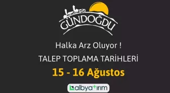 Gündoğdu Gıda halka arz olacak mı? Gündoğdu Gıda kaç lot verir? Gündoğdu Gıda katılım endeksine uygun mu? Gündoğdu BIST kodu ne?