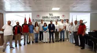 İngiliz heyeti Muğla'da çam balı üretimi için görüşmeler yaptı