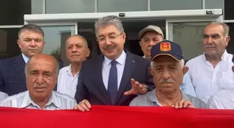 Osmaniye'de yaşayan 15 Kıbrıs gazisi KKTC'ye uğurlandı