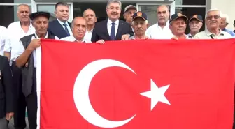 Osmaniyeli Kıbrıs Gazileri 50 yıl sonra savaştıkları topraklara uğurlandı