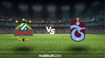 Trabzonspor Rapid Wien maçı ilk 11'i! Trabzonspor Rapid Wienmaçı 11'i belli oldu mu, ilk 11'de kimler var?