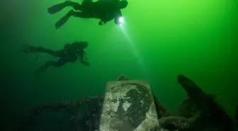 Marmara Depremi'nde su altında kalan Gölcük'ün 'batık şehri' görüntülendi