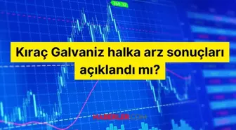 Kıraç Galvaniz halka arz sonuçları açıklandı mı? Kıraç Galvaniz katılım endeksine uygun mu? Kıraç Galvaniz kaç lot verir, hangi bankalarda var?