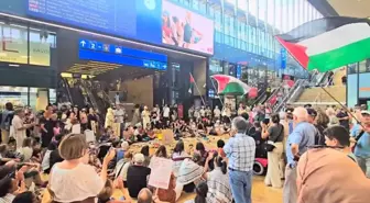 İsrail'in Filistin'e yönelik saldırıları Cenevre'de protesto edildi