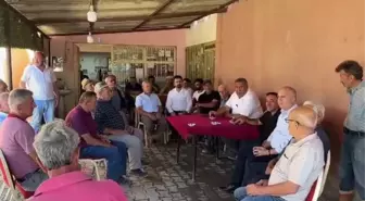 CHP Milletvekili Gürer, Niğde'deki çiftçilerle görüştü