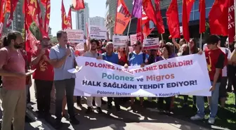 Polonez İşçileri Dayanışma Komitesi İşçilere Destek Ziyareti Yaptı