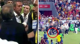Yere düştü! Ali Koç, İzmir'de saldırıya uğradı