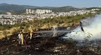 Bursa'da çocukların oyunu orman yangınına dönüştü