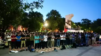 Gazze'ye Destek İçin İsrail Protestosu