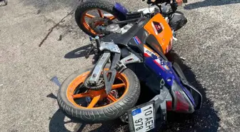 Adıyaman'da Motosiklet ile Otomobil Çarpıştı: 1 Yaralı