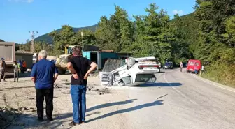 Sinop'un Ayancık ilçesinde trafik kazası: 2 yaralı