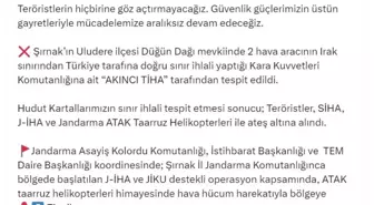 İçişleri Bakanı: Paramotor Kullanarak Eylem Hazırlığı İçinde Olan 4 Terörist Etkisiz Hale Getirildi