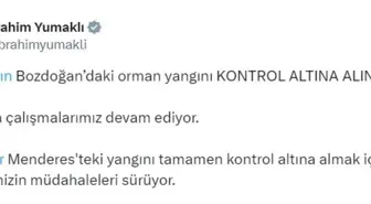 Aydın Bozdoğan'daki Orman Yangını Kontrol Altına Alındı