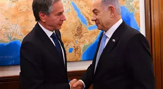 ABD Dışişleri Bakanı Blinken İsrail Başbakanı Netanyahu ile Görüştü