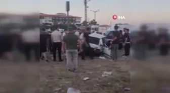 Yozgat'ta otomobil ile pikabın çarpışması: 8 yaralı