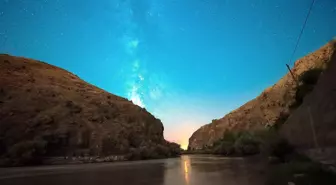 Erzincan'da Perseid Meteor Yağmuru Görüntülendi