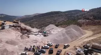 Köylülerin taş ocağı eylemi