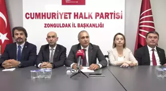 CHP Genel Başkan Yardımcısı Suat Özçağdaş, Zonguldak'ta eğitim sorunlarını eleştirdi