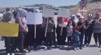 Erzincan'da maden işçileri eylemde