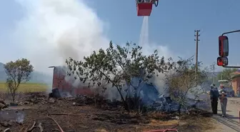 Tosya'da çıkan yangında bir ev kullanılamaz hale geldi