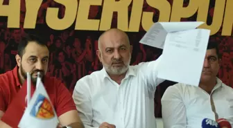 Kayserispor Başkanı Ali Çamlı, Olivier Kemen'in fesih maliyetini basının huzurunda ödedi