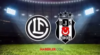 Lugano Beşiktaş maçı kaç kaç, bitti mi? MAÇ SKORU! Play Off BJK Lugano maçı kaç kaç, canlı maç skoru!
