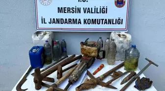 Mersin'de Kaçak Kazı Yapan Şahıs Yakalandı