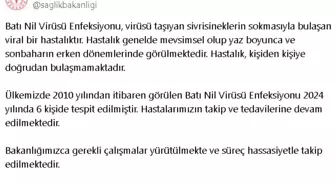 Batı Nil Virüsü Enfeksiyonu Türkiye'de 6 Kişide Tespit Edildi