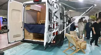 Trabzon'da Kamp Karavan ve Tiny House Fuarı Başladı